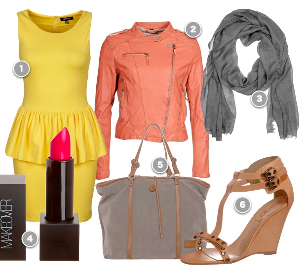Outfitidee-Cokctail-Party-Kleid-schoesschen-Lederjacke